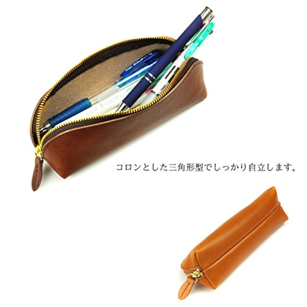 Montblanc ネイビー レザー 筆箱 ブルー モンブラン ペンケース 筆入れ MONTBLANC 筆箱 本革製